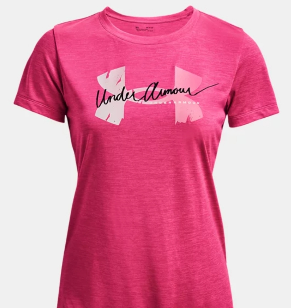 Ladies Under Armour Twist Logo Shirt XL
